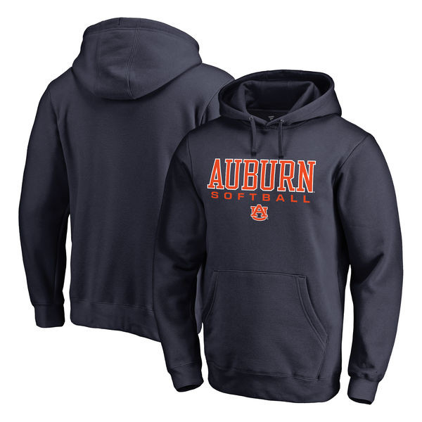 Auburn Tigers Men's Navy Orange Hot Printing College SoftBall NCAA Authentic Football Hoodies SVF2874PW